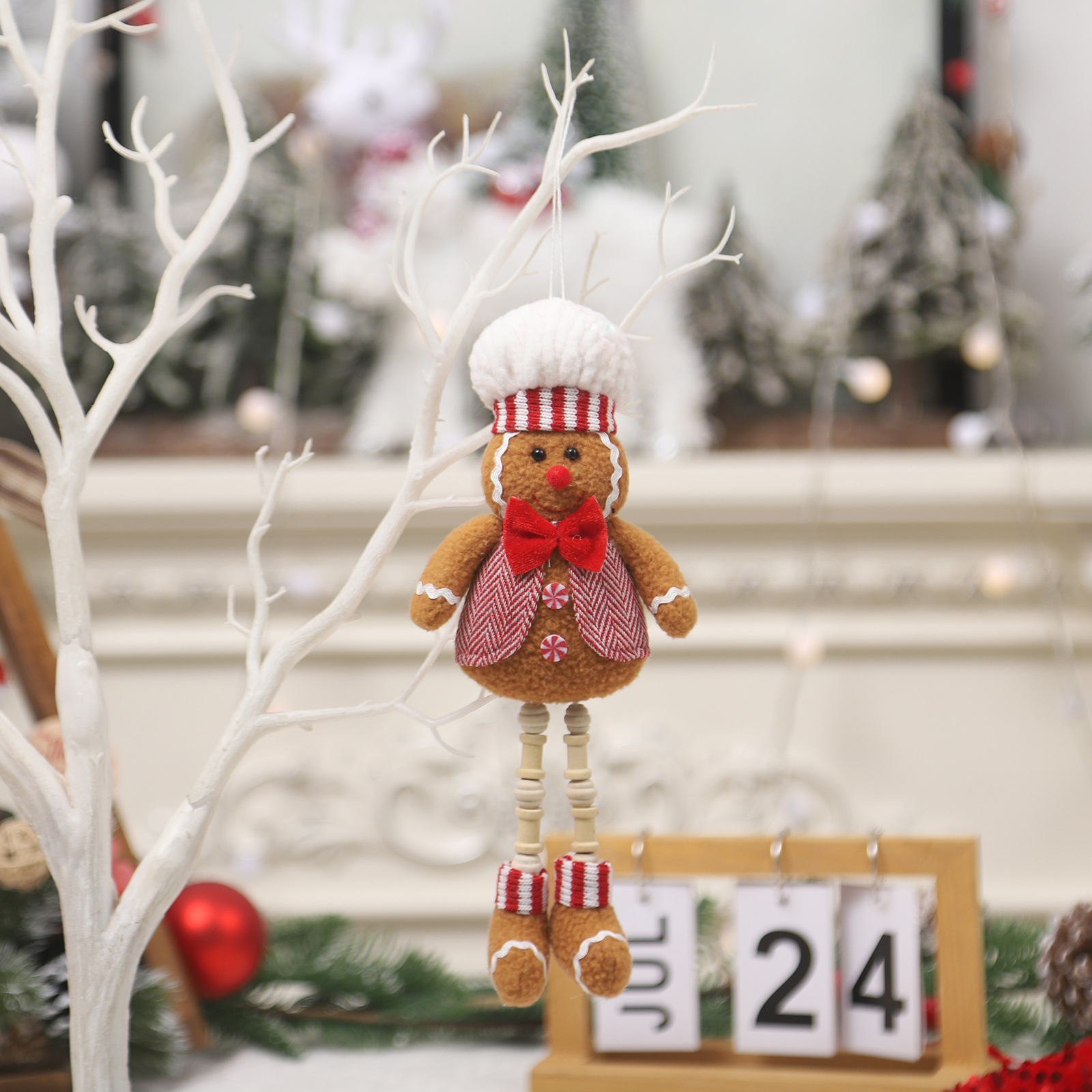 Muñeca de pan de jengibre para hombres Colgante