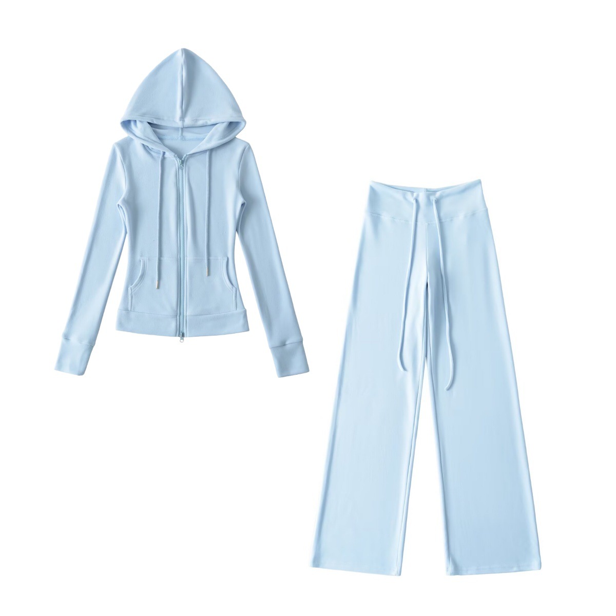 Light blue suit