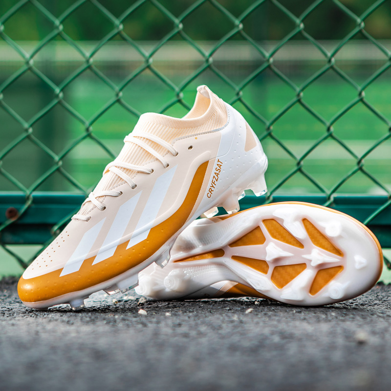 クロスボーダーミッドトップショートスパイクサッカーシューズメンズスポーツシューズアーストレーニングシューズアウトドアスポーツシューズスニーカー滑り止めラバースパイク|undefined