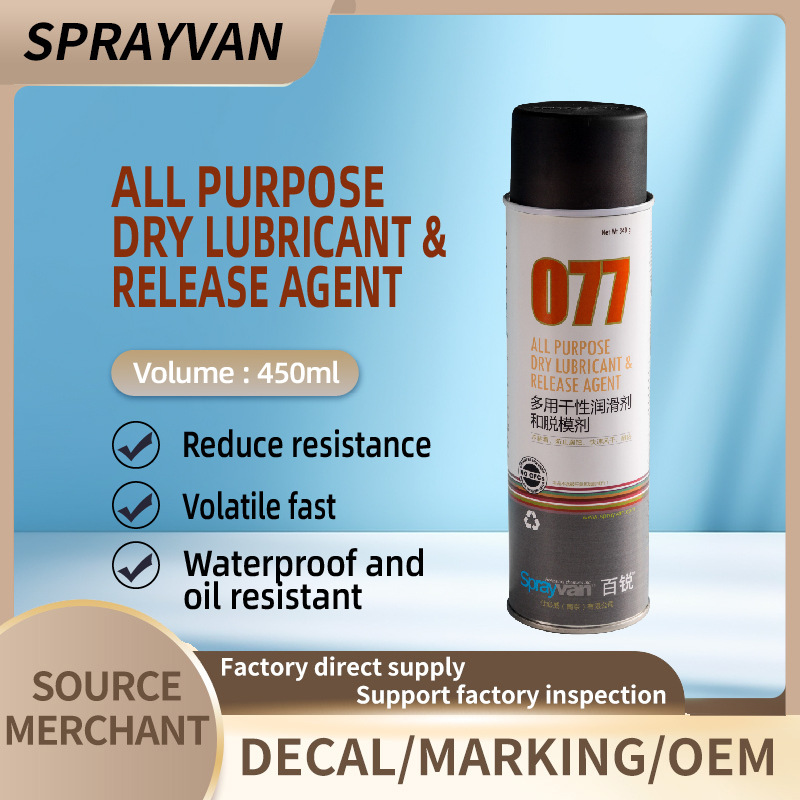 SPRAYVAN 077 industrial dry lubricant