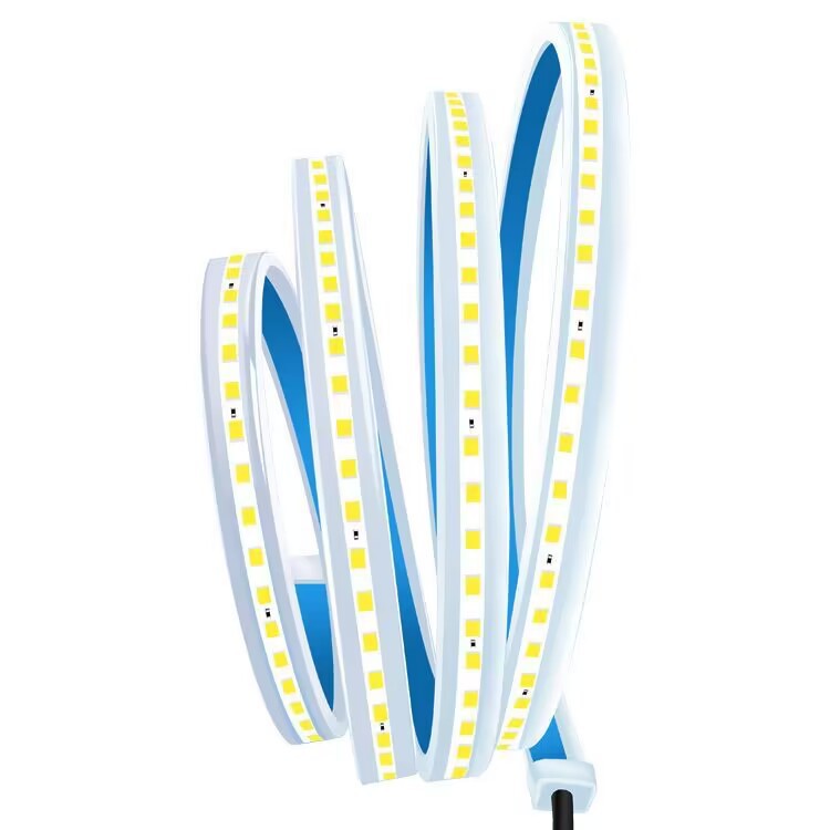 Start scanning through type daytime running light bar machine head cover led car super bright light guide bar streamer machine cover atmosphere light