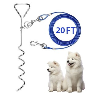 Adjustable Wear-Resistant Anti-Bite Dog Leash Traction Rope Steel Wire Rope Pet Leash Dog Leash Manufacturer Direct Sales