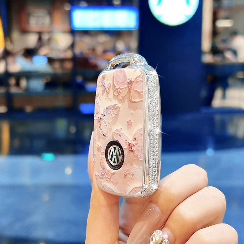 Suitable for Volkswagen Polo car key covers, Santana, Langxing, Beetle, Golf 6, Polo, Bora, Sagitar key cases