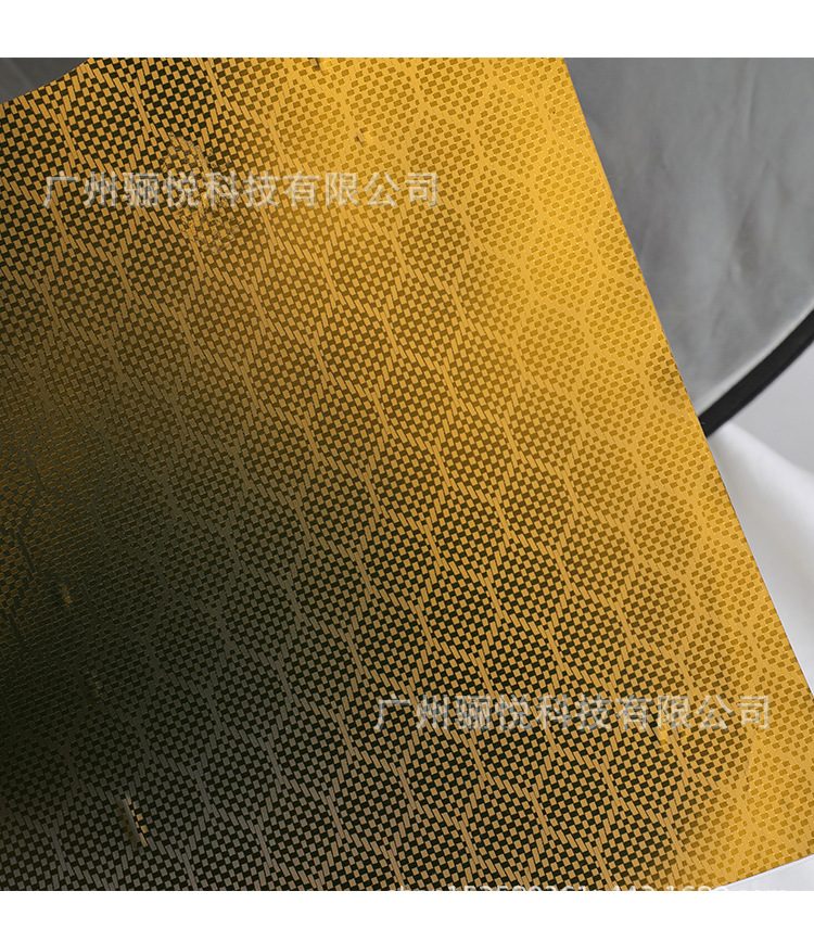 Cross-Border Export Prismatic Honeycomb Car Color Changing Film Hood Rearview Mirror Interior Motorcycle Personalized Creative Film