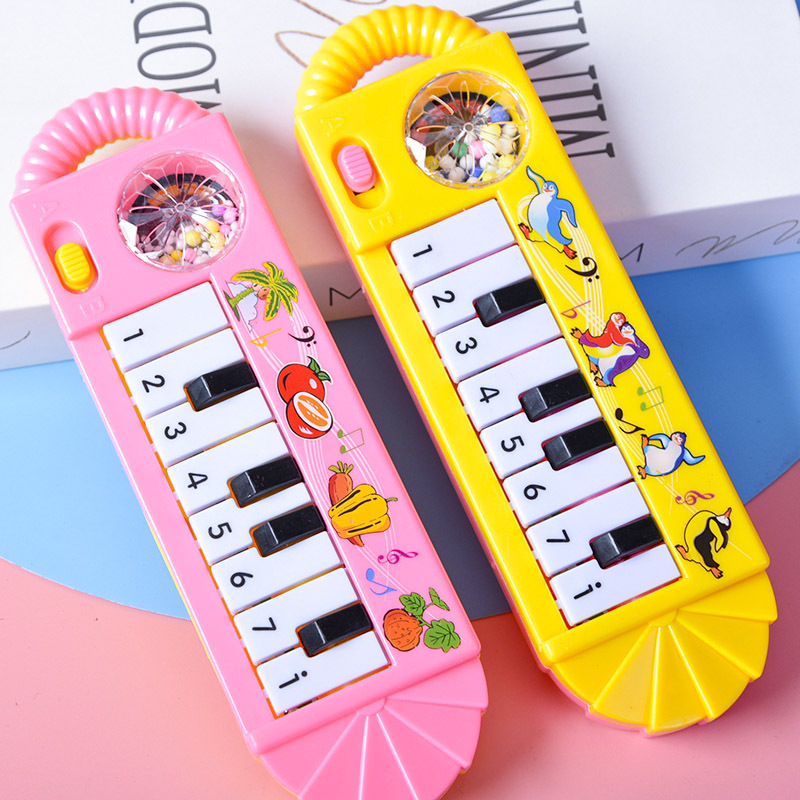 Electric music electronic keyboard simulation guitar boys and girls sound puzzle small gifts street stall supply toys wholesale