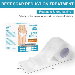 Cross-border Amazon bupy transparent scar paste silicone gel fade scar scratch skin care scar paste wholesale