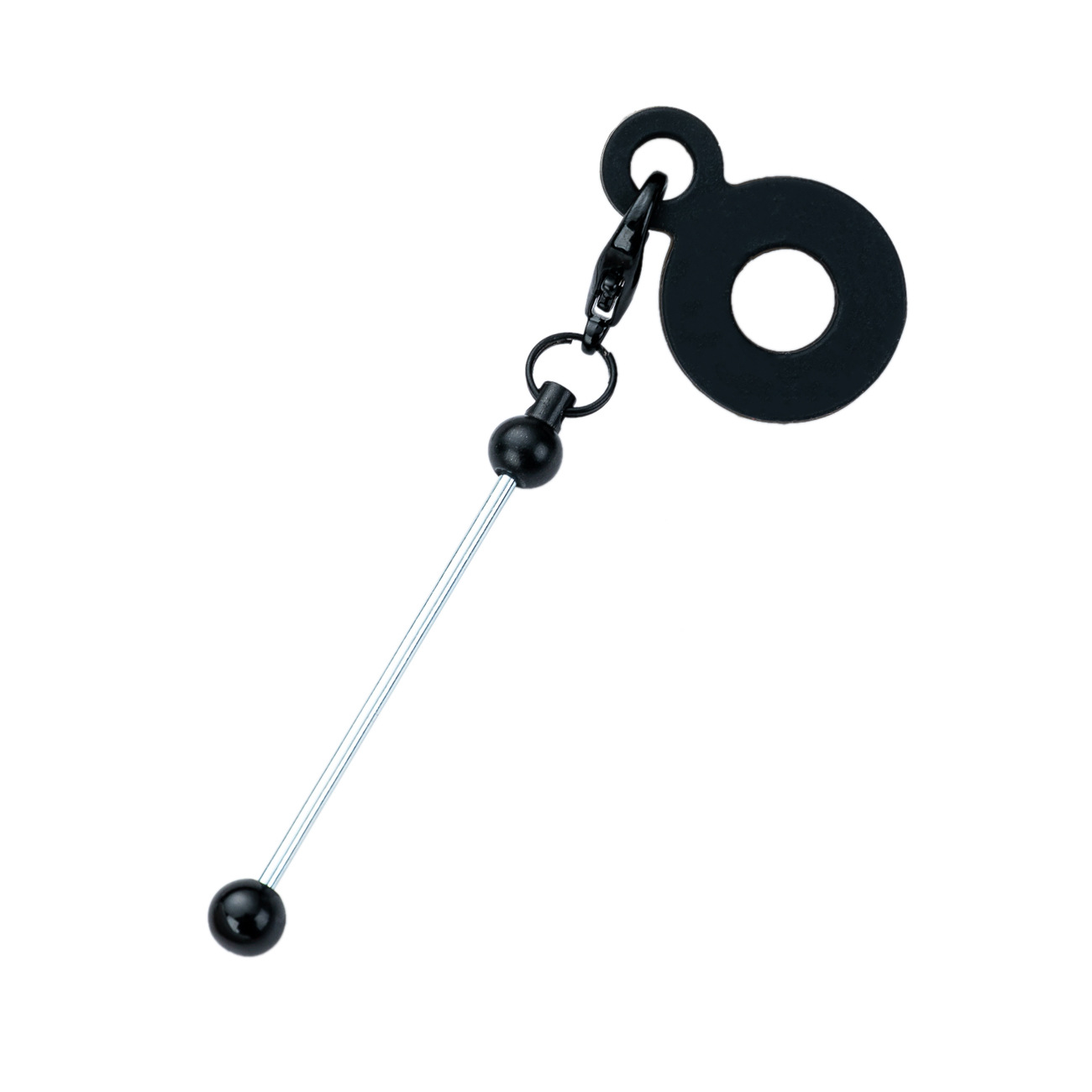 DIY cuentas de paja de silicona colgante para 8mm - 10mm taza de agua paja de silicona decoración fábrica al por mayor