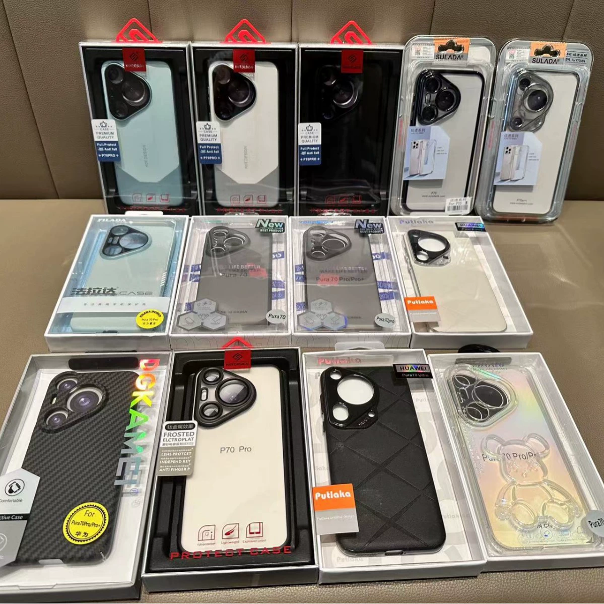 Защитный чехол для телефона (Huawei) P70 / P70 Pro / P70 Ultra — магнитный, стальной и стилевые решения PC/TPU