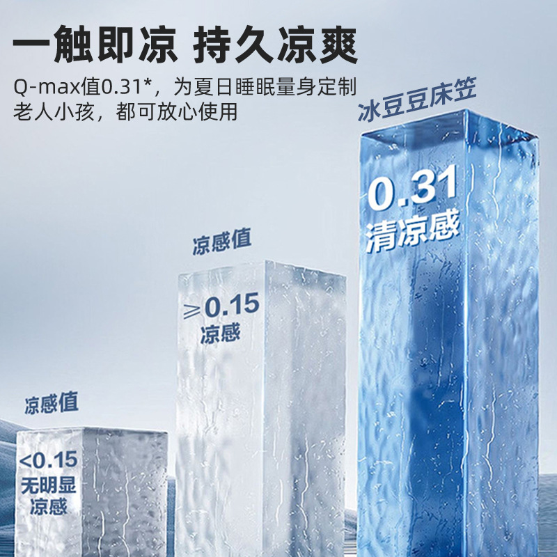 Funda de cama de seda de hielo de tres piezas verano 2025 nueva cubierta protectora de colchón todo incluido cubierta cubierta cubierta de cama de alfombra para niños