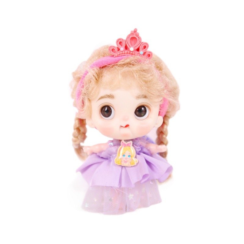 야드 바비 인형 10CM 키 체인 가방 펜던트 소녀의 생일 선물 인형 유행 놀이 인형 배치