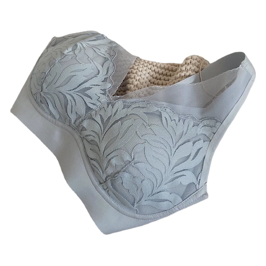 Сказочное женское Сетчатое бесшовное нижнее белье, кружевной бюстгальтер, женский бюстгальтер с мягкой поддержкой, подтягивающий, пуш-ап, корректирующий удобный бюстгальтер