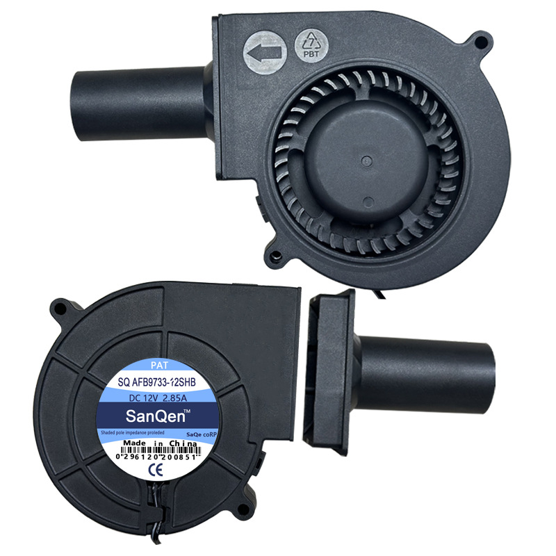 Transfronterizo 9733 turbo-soplador 12v ventilador industrial DC horno de leña horno de barbacoa pequeña cocina doméstica image 3