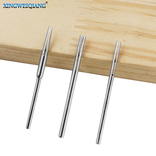 Root carving and wood carving grinding tools, sandpaper clamp rod 3mm/2.35mm clamp needle, dual-purpose sandpaper clamp rod, umbrella-shaped straight rod