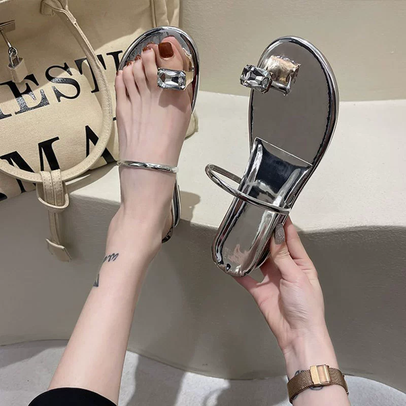 Тапочки женские летние носки оптом новый год сетки красный страз