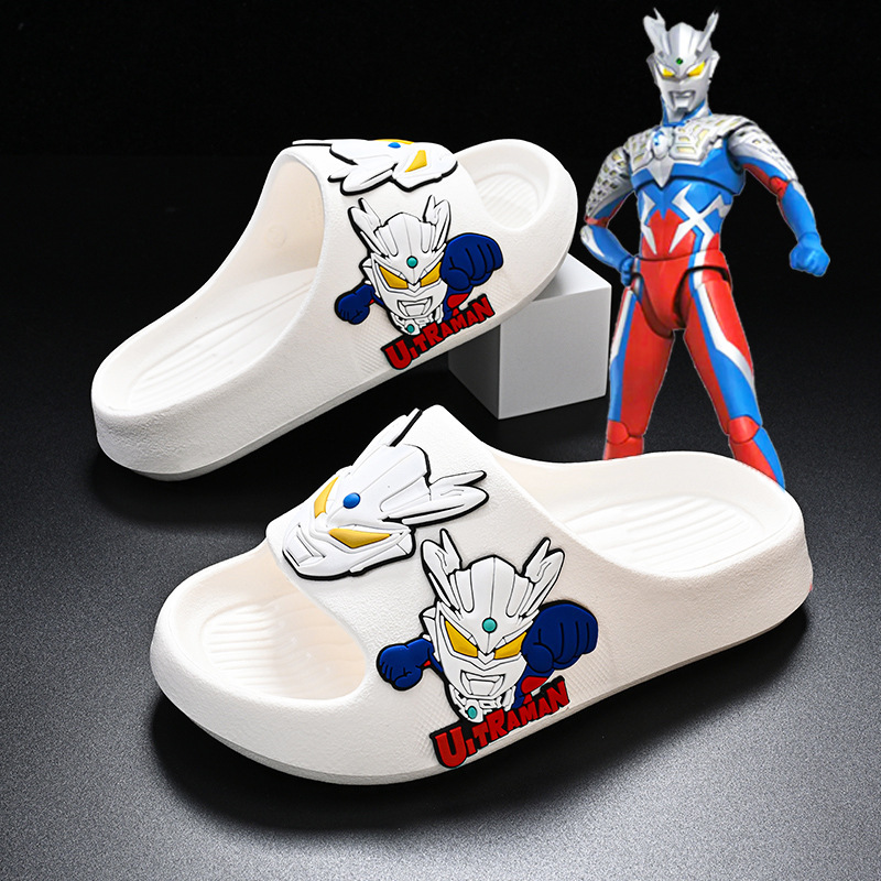 Children's Slippers for Boys in Summer, Non-Slip, Big Kidsren, Babies, Indoor Home Bathing, Kidsren's Boys' Slippers for Outdoor Wear