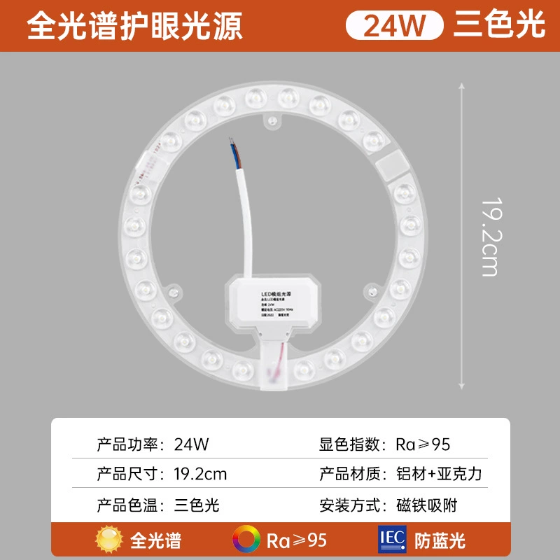LED changeable ceiling light, light source, modified lamp, wholesale