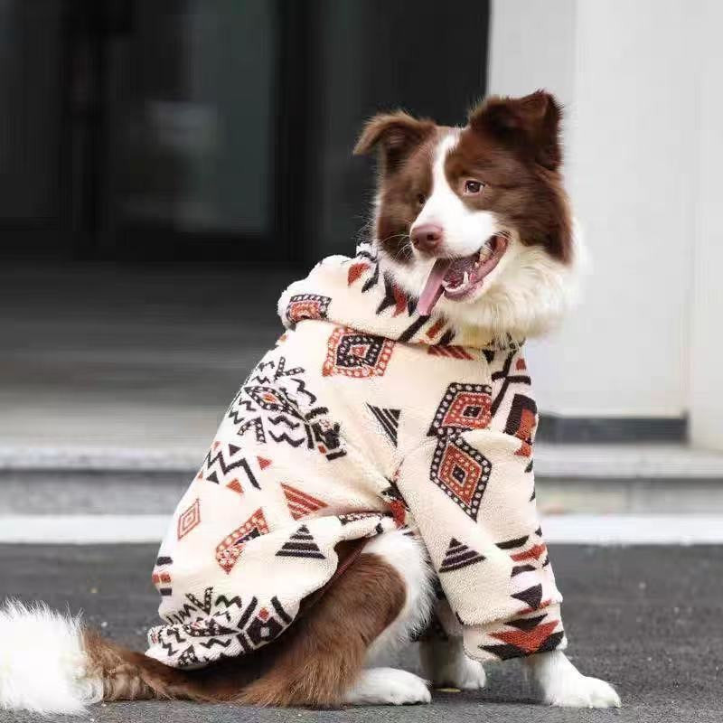 Big Dog Winter Clothes Arctic Velvet Thickened Warm Two-Legged Clothes Large Dog Golden Retriever Labrador Plus Velvet Autumn and Winter Clothes Big Dog Winter Clothes Arctic Velvet Thickened Warm Two-Legged Clothes Large Dog Golden Retriever Labrador Plus Velvet Autumn and Winter Clothes