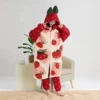 Strawberry, bathrobe, trousers