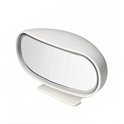 Car Rearview Mirror, Coach Mirror, Large field of view rear view auxiliary mirror - white-single-pack