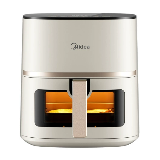 Midea Фритюрник на 5 л с электронным управлением, видимый, регулируемый воздушный поток, без переворота KZC5089