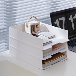 Desktop File Storage Rack Multi-layer Office File Storage Box A4 Desk Rack File Rack