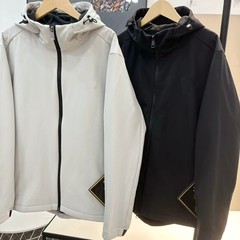 bh23480秋季男女情侣款户外休闲百搭鸟家软壳摇粒绒冲锋衣外套