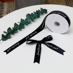 Birthday cake box gift packaging box ribbon Flower shop romantic printed art bag flower ribbon colorful ribbon silk ribbon ribbon