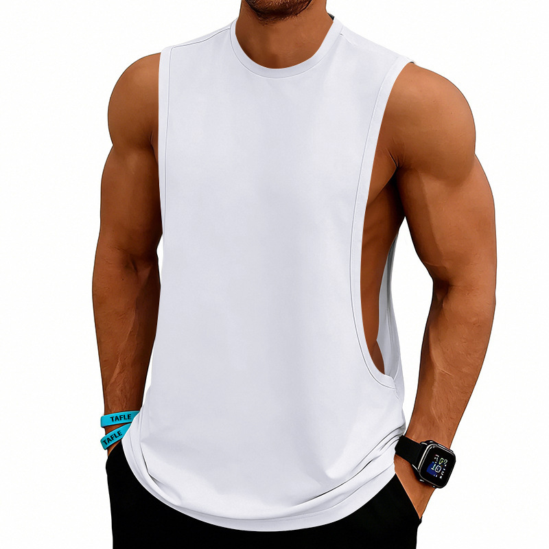 Men's Sports Vest For Spring/Summer Loose Fit Fitness Vest Running Basketball Training Top_viptrois.com