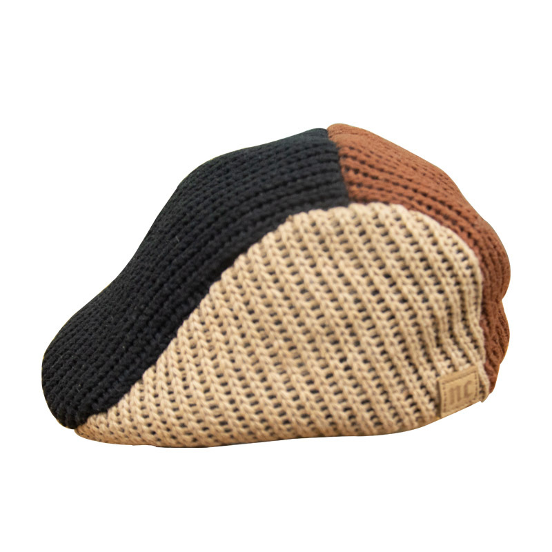 Sombrero de lana sombrero delantero personalizado sombrero de invierno hombres Comercio exterior retro invierno a prueba de frío papá sombrero de mediana edad y ancianos