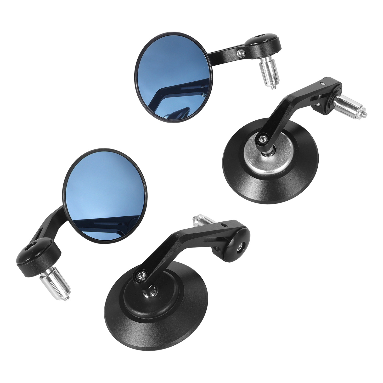 Motorcycle Rearview Mirror, Cruise Bike Handlebar Mirror, Cnc Modified Reversing Mirror, Retro Handlebar Mirror, Direct Supply Reflector