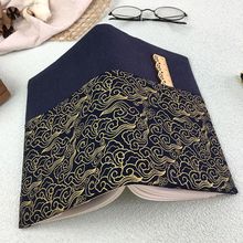 复古书衣16开32大中小号手工布书皮书套可调节封皮A5手帐本