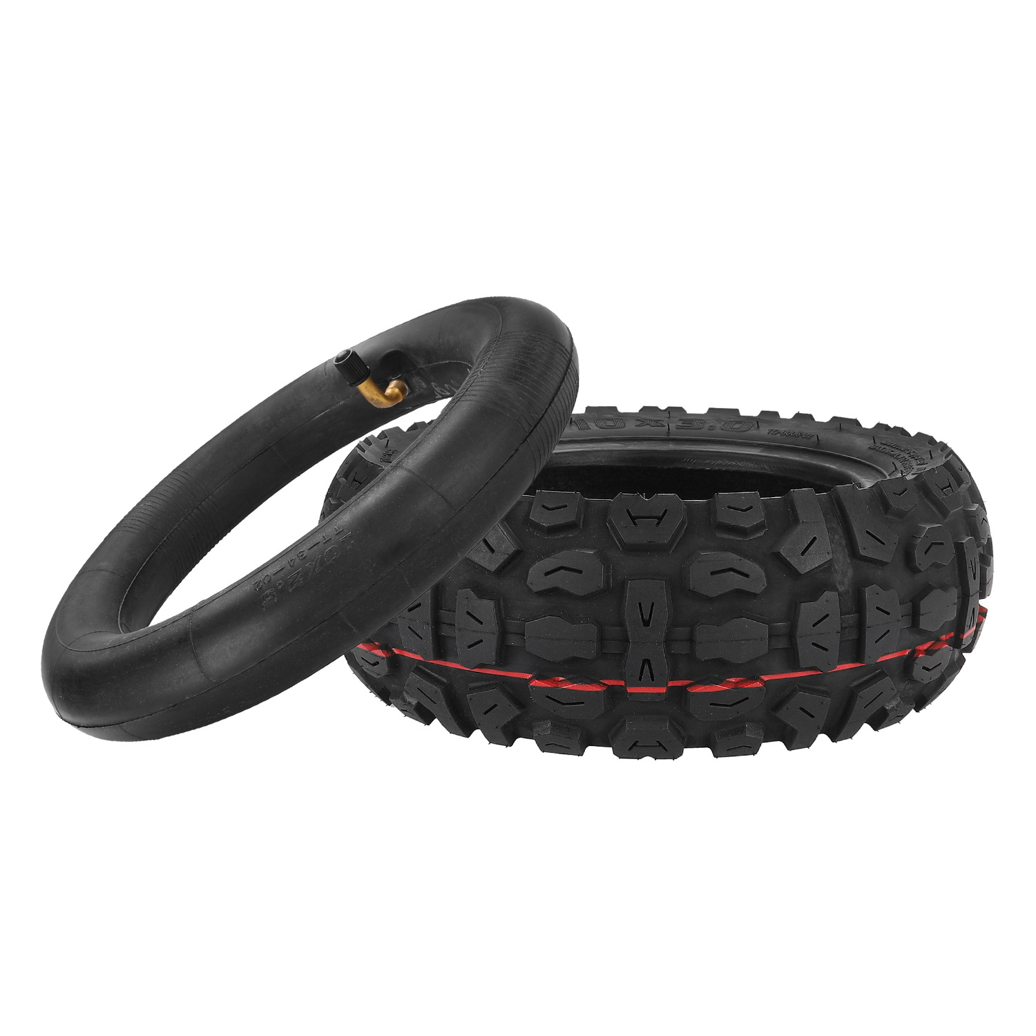 10-inch Electric Scooter 10*3.0 TUOVT Tire Inner and Outer Tire, Thickened and Widened 10-inch Scooter Tire