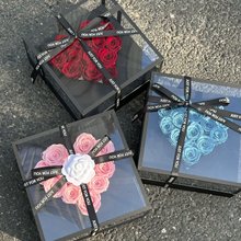 花者送女友生日礼物 创意七夕表白礼物 怦然心动永生花高档礼盒