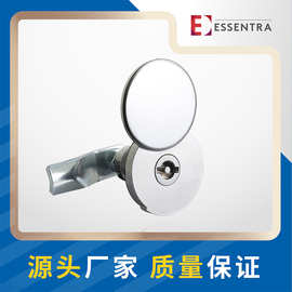 厂家直发 恒珠MS814锌合金配电柜门锁 铁皮箱配电箱锁转舌锁