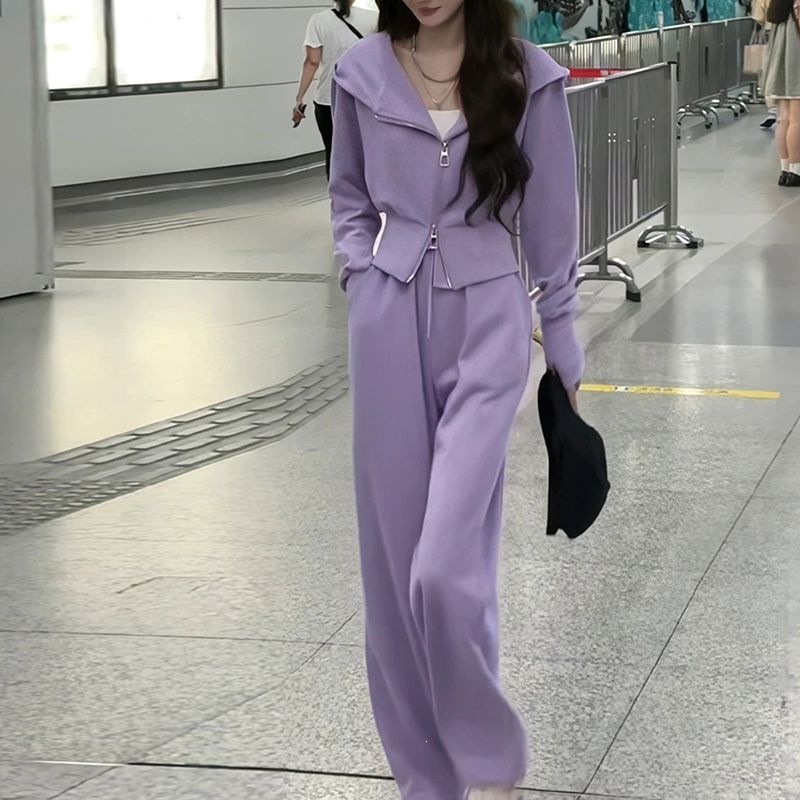 运动套装女春秋学生短款宽松显瘦卫衣春季洋气长袖休闲两件套秋季