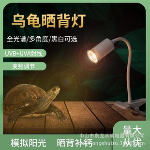 Turtle Basking Lamp Heated Calcium Supplement Turtle Tank Uva Full Spectrum Reptile Pet Tortoise Lizard Sun Lamp Reptile Insulation Lamp