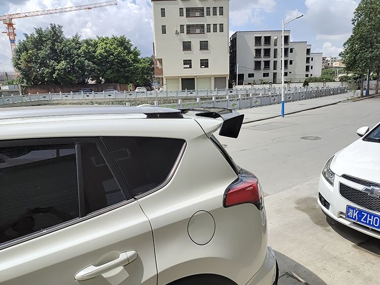 Automobile General Tail Modification Hatchback SUV Top Wing Fixed Wind Wing High Tail Decoration Rear Wing