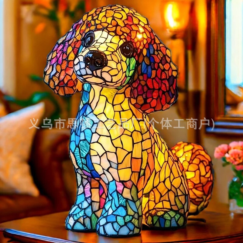 跨境魔幻幻彩奇异狗狗灯Cat Lamp-Dachshund Lamp-Bigfoot Lamp|undefined