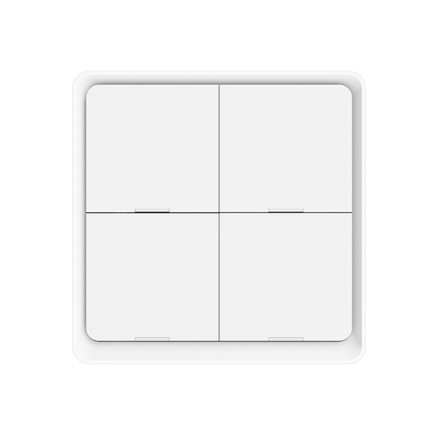 zigbee Tuya Smart Home Scene Switch Wireless 4-button App Timing Scene Smart Switch with Free Sticker
