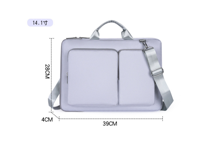 Multi-compartment portable laptop bag, multi-functional hand-held, fashionable and simple gaming laptop shoulder bag Application Scenario