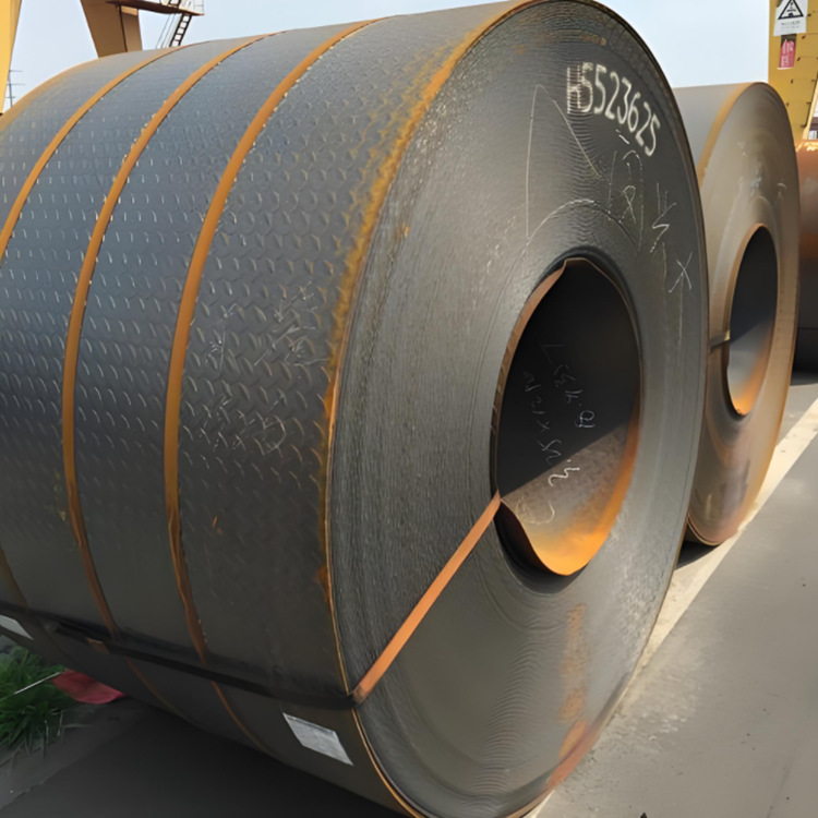 北京河北Q235B 花纹钢板 花纹板折边  防滑花纹钢板 楼梯花纹板