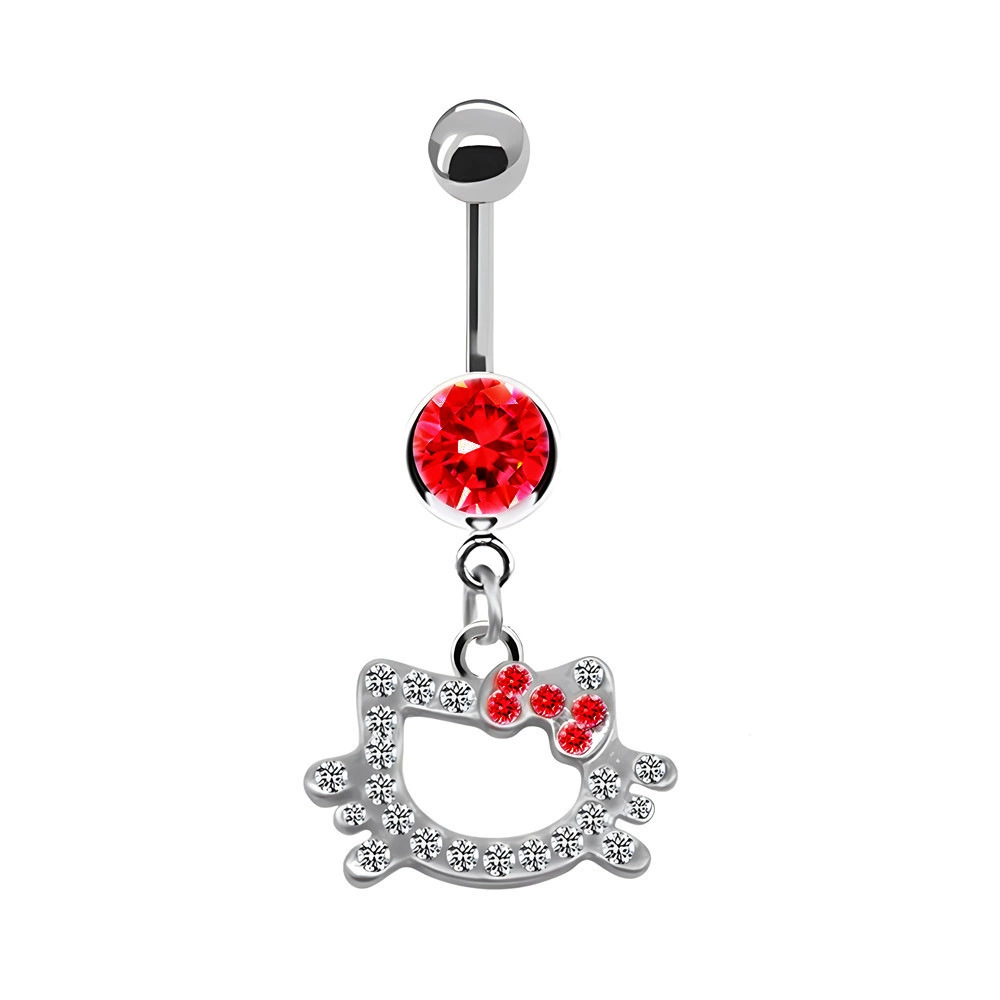Diamond belly button piercing, wholesale, Amazon