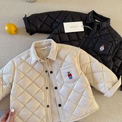 男童棉服秋冬季2025新款宝宝冬装外套儿童棉衣加绒加厚洋气棉袄潮