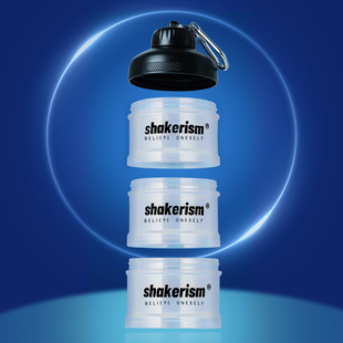 Protein Powder Funnel Protein Powder Powder Box Portable Can Small Box Bottle Bucket Carrying Box Large Capacity
