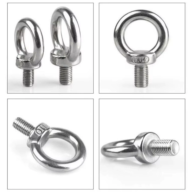 Германский стандартный подъемный кольцевой винт M&J DIN580, подъемный винт для яхты, морские винты, аксессуары из нержавеющей стали 304 316