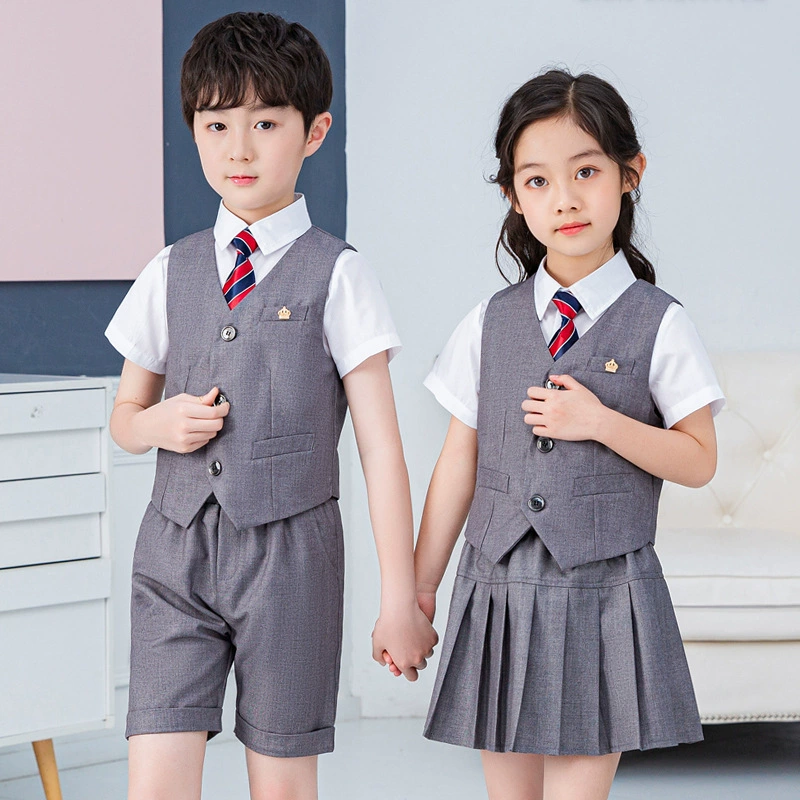 Children's dress for early age for men and women, classic suit jacket