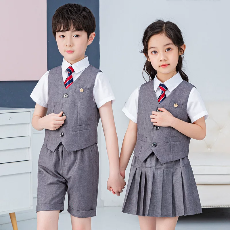 Children's dress for early age for men and women, classic suit jacket