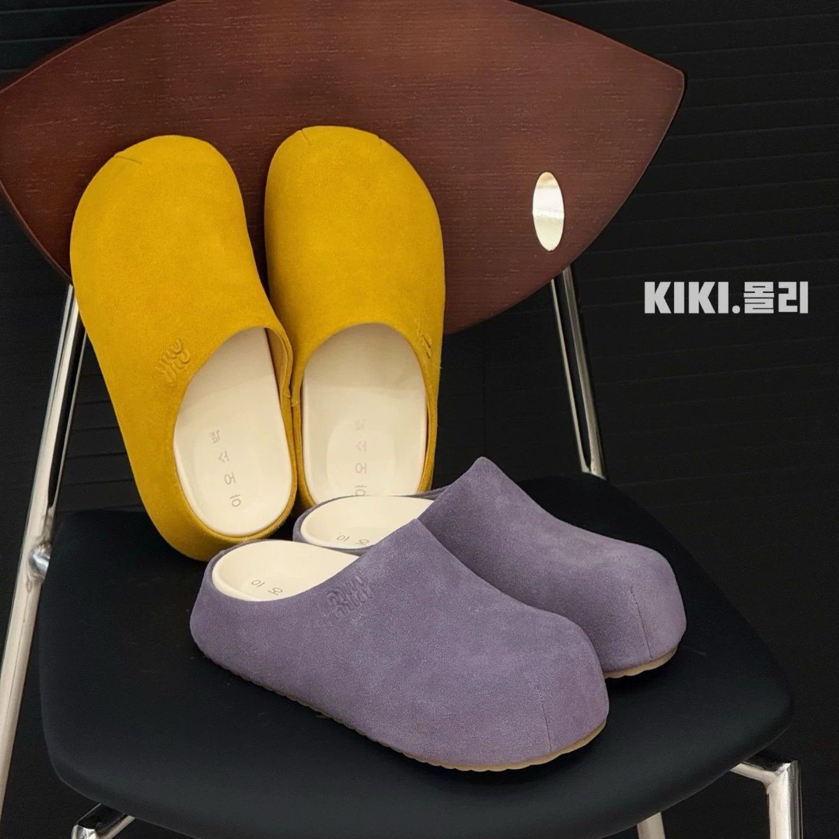 Туфли Birkenstock с толстой подошвой, частично стянутые, 2025 ранняя весна, новые корейские ленивые ботинки, свободно сидящие тапочки