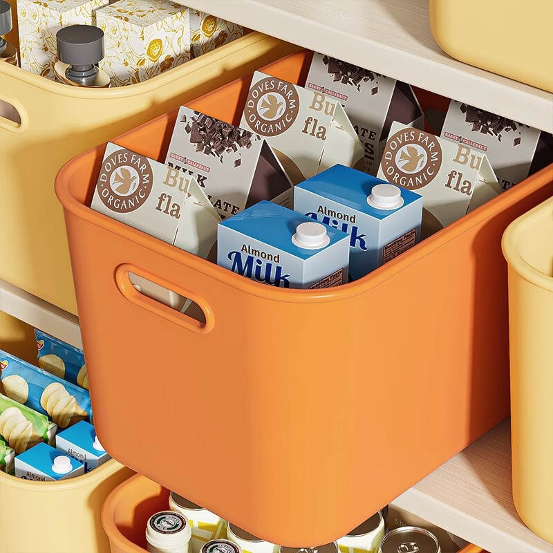 収納ボックス雑貨スナックおもちゃ家庭用長方形整理バスケットプラスチックバスケット収納ボックス収納ボックスフィギュア|undefined