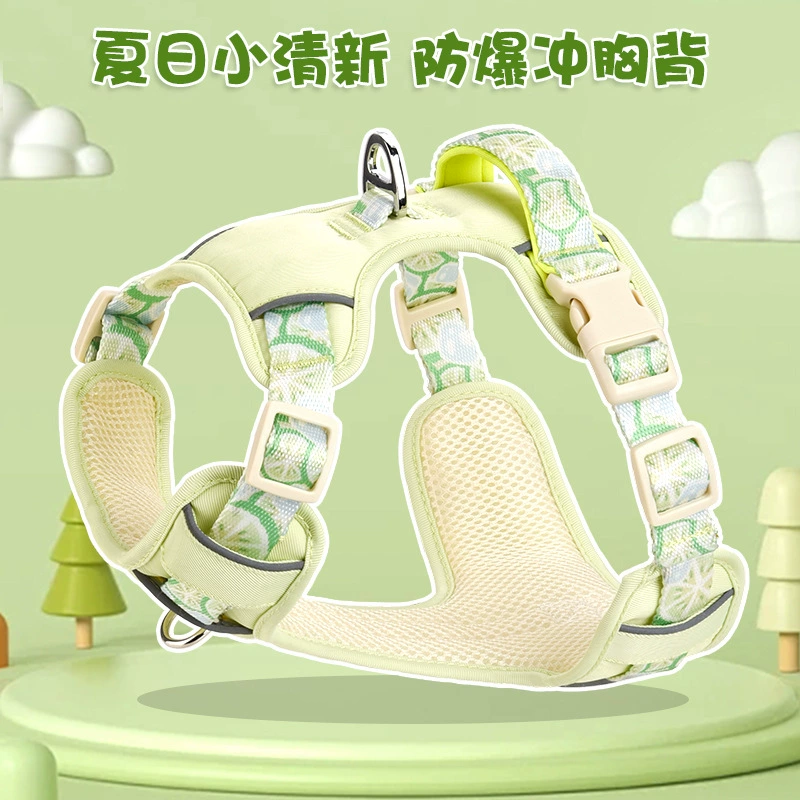 Взрывобезопасный светоотражающие нагрудные ремешки для домашних животных Стеновые нагрудные ремешки для собак